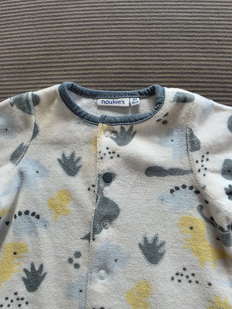 Fluweelzachte pyjama’s van het merk Noukies. Maat: 1 M-56 cm, Kinderen en Baby's, Ophalen, Zo goed als nieuw