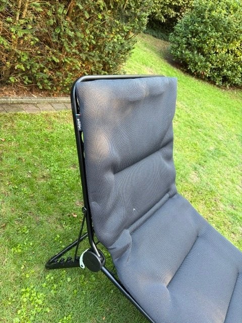 Lafuma Ligbed Siesta Air Comfort Acier, Ophalen, Zo goed als nieuw, Inklapbaar