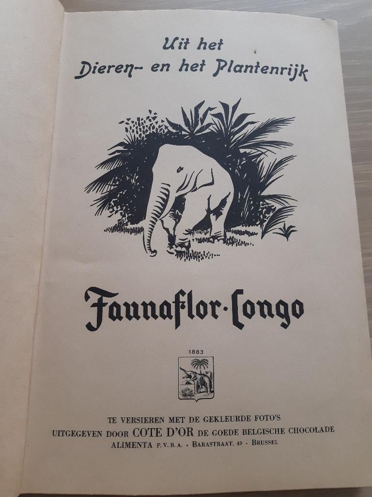 Prentenboek Congo, Enlèvement ou Envoi, Utilisé, Album d'images