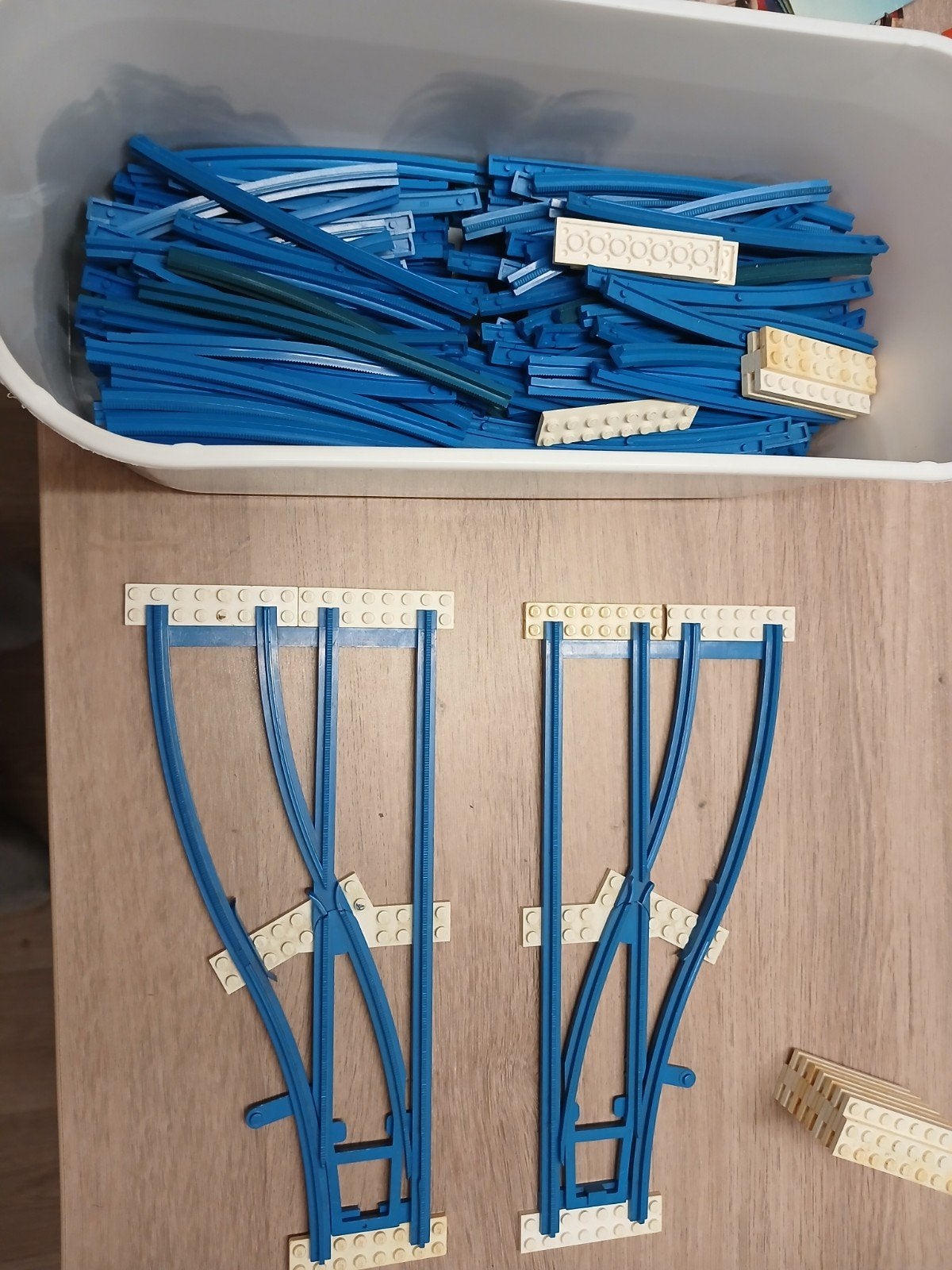 lego oude treinsporen, Ophalen, Lego