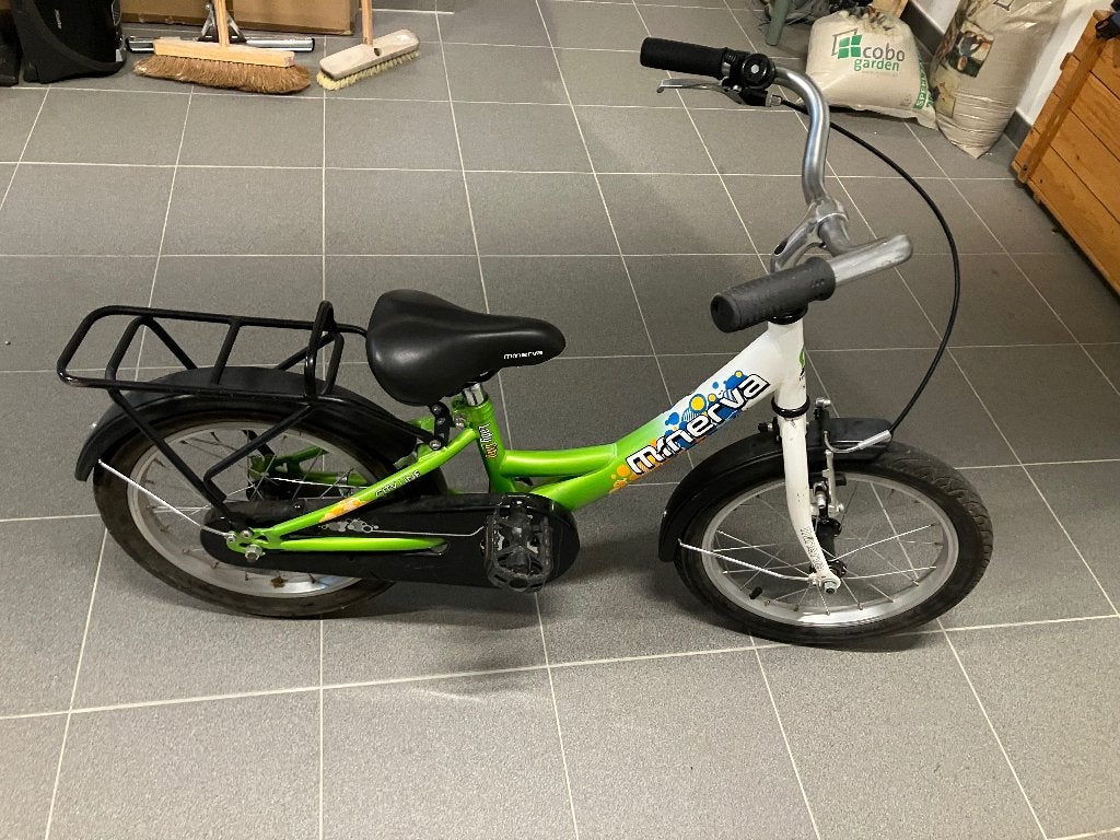 Fiets - Minerva - 16 inch, Ophalen, Terugtraprem, 16 tot 20 inch, Minerva