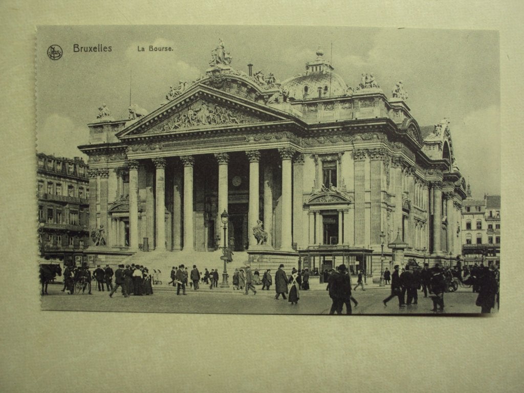 55672 - BRUXELLES - LA BOURSE - ZIE 2 FOTO'S, Envoi