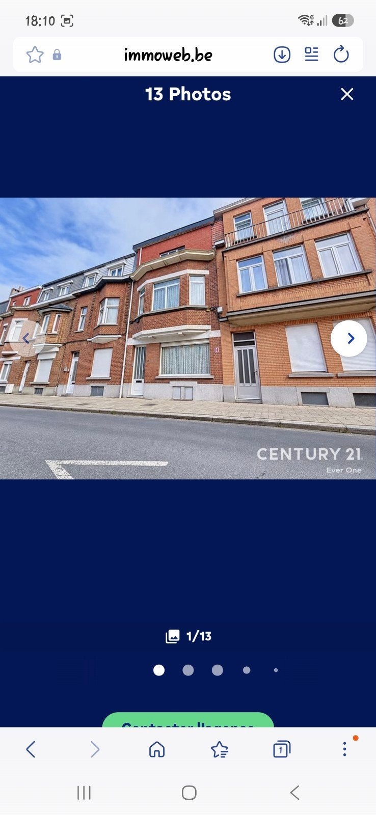 maison à vendre 4 chambres, 185 m², Maison 2 façades, 4 pièces, Bruxelles