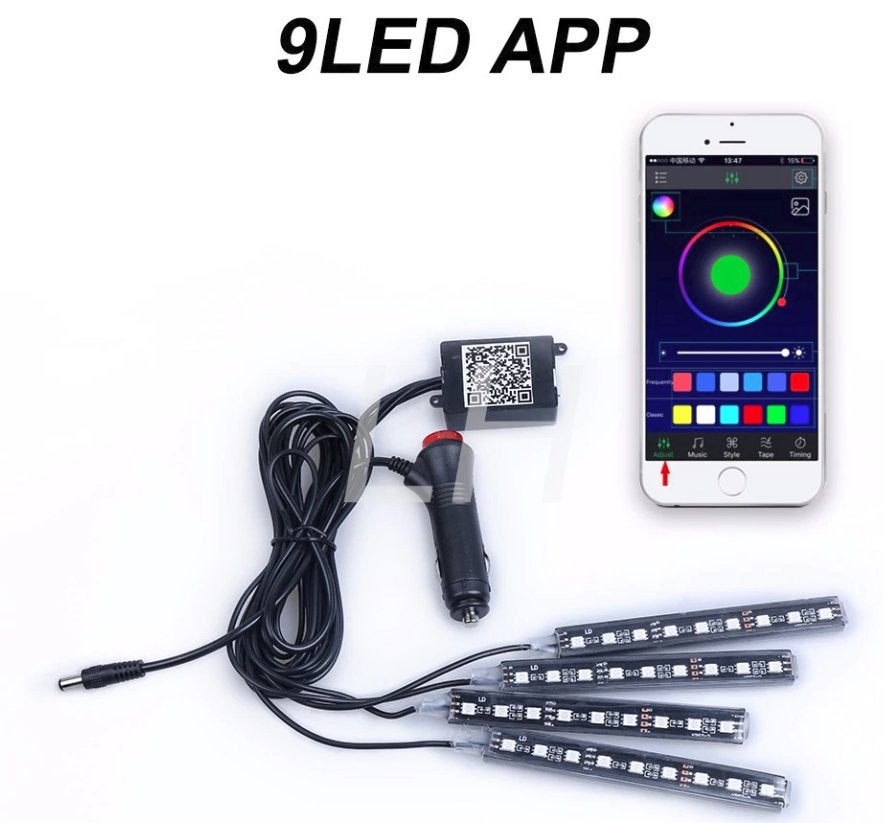 Éclairage d'ambiance LED pour rampes de voiture, Autos : Pièces & Accessoires, Enlèvement ou Envoi, Neuf
