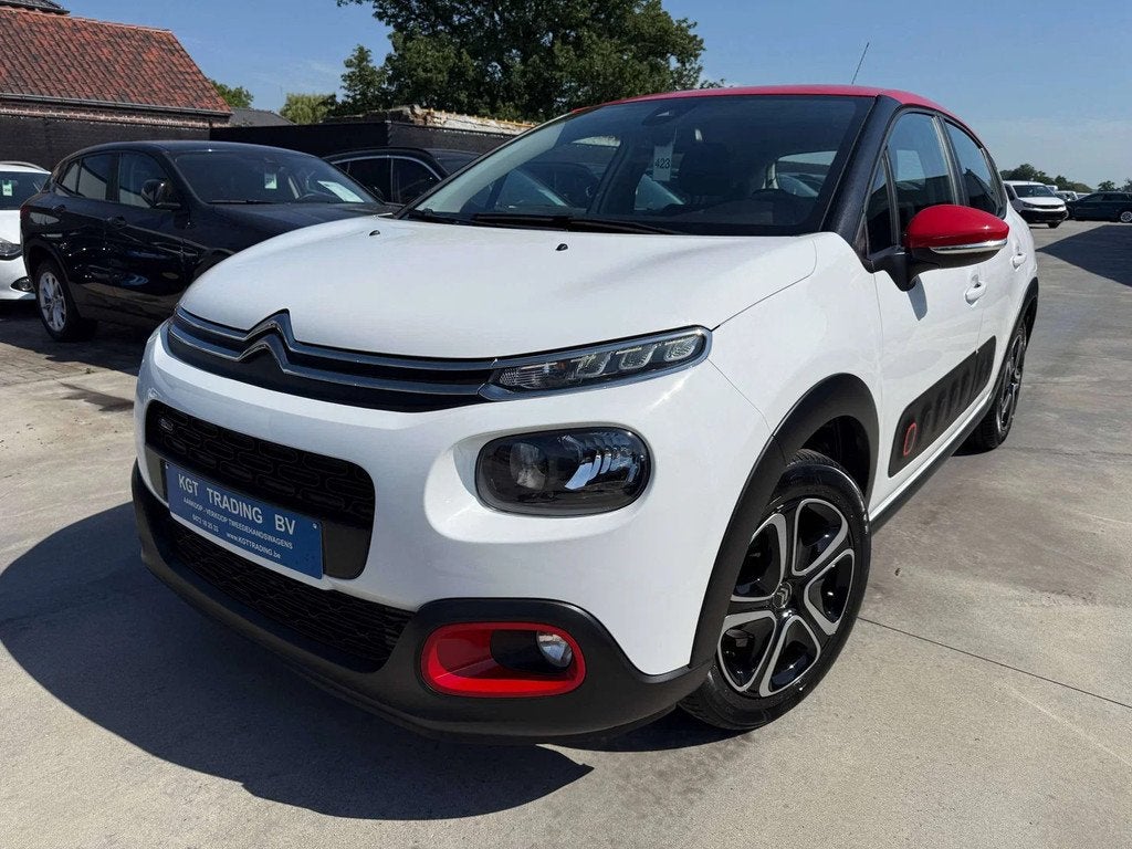 Citroën C3 1.2i 82PK AIRBUMPS BLUETOOTH PARKEERSENSOREN AIR, Auto's, Stof, 1199 cc, 109 g/km, Wit