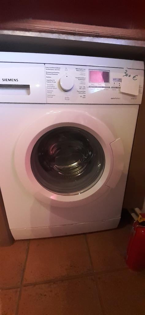 MACHINE LINGE SIEMENS  7 KG, Electroménager, Lave-linge, 6 à 8 kg, Enlèvement, Comme neuf, 1200 à 1600 tours