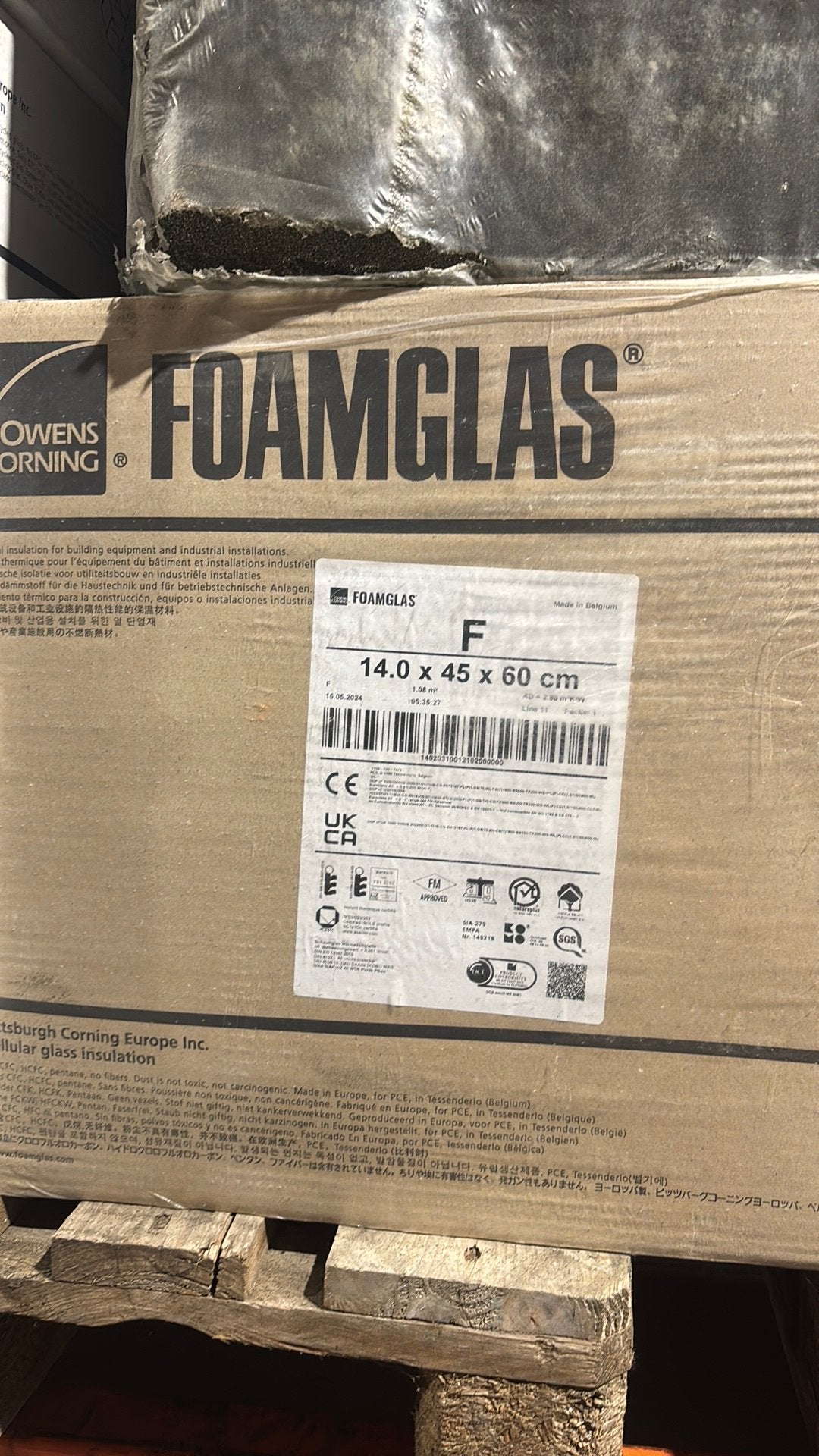 Foamglass platen, Doe-het-zelf en Bouw, Overige materialen, Nieuw, Muurisolatie, 5 tot 10 m²