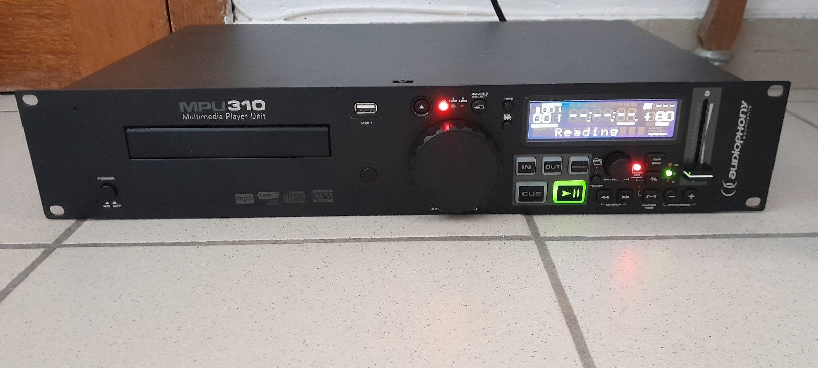 Audiophony MPU310
Media Player CD USB MP3, Enlèvement