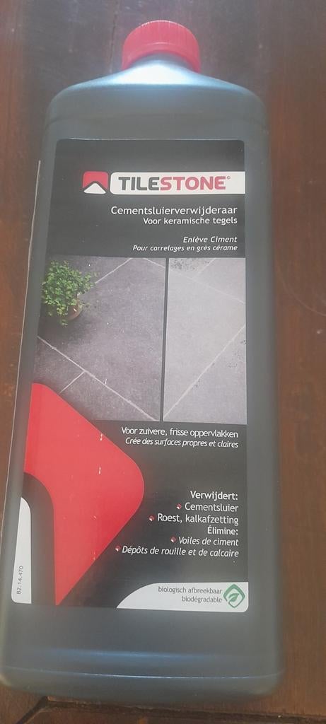 Tilestone cementsluierverwijderaar, Ophalen