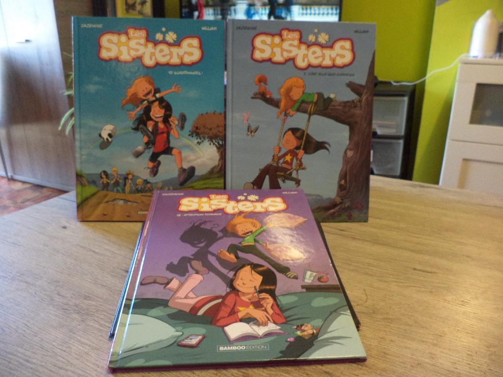 av bd les sisters 3.50 euro la bd ou 10 eur les 3 bd, Livres, Plusieurs BD, Enlèvement ou Envoi, Comme neuf