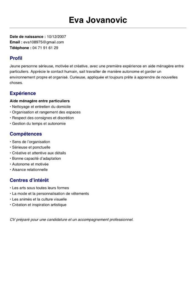 Baby-sitter, femme de ménage, Offres d'emploi, 33 - 40 heures, À partir de 3 ans, Autres formes, Convient comme travail d'appoint
