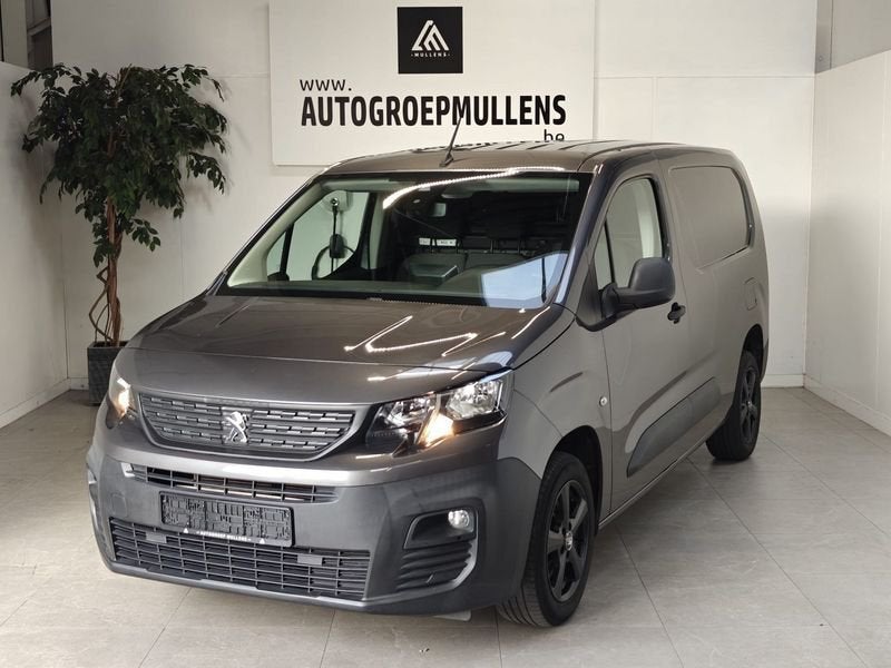 Peugeot Partner Long L2 Heavy BlueHDI S/S Premium, Voorwielaandrijving, Stof, Gebruikt, 4 cilinders