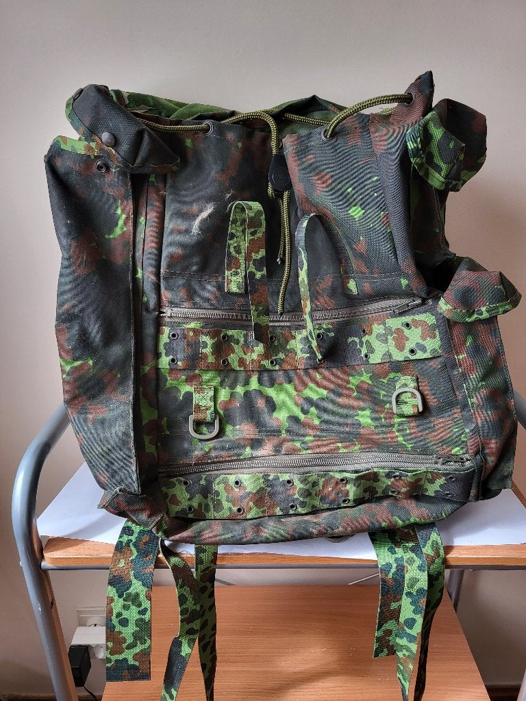 Sac à dos militaire ABL - Camouflage Flecktarn Belge, Enlèvement ou Envoi