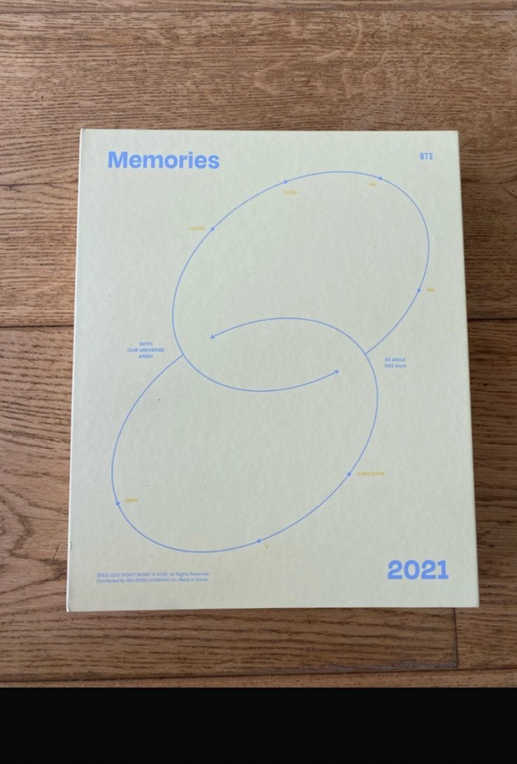 BTS memories 2021 album, Suppléments, Comme neuf, Enlèvement, Pop
