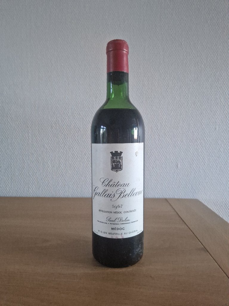 Château Gallais Bellevue - 1967 - Médoc, Neuf, Enlèvement ou Envoi, Vin rouge, France