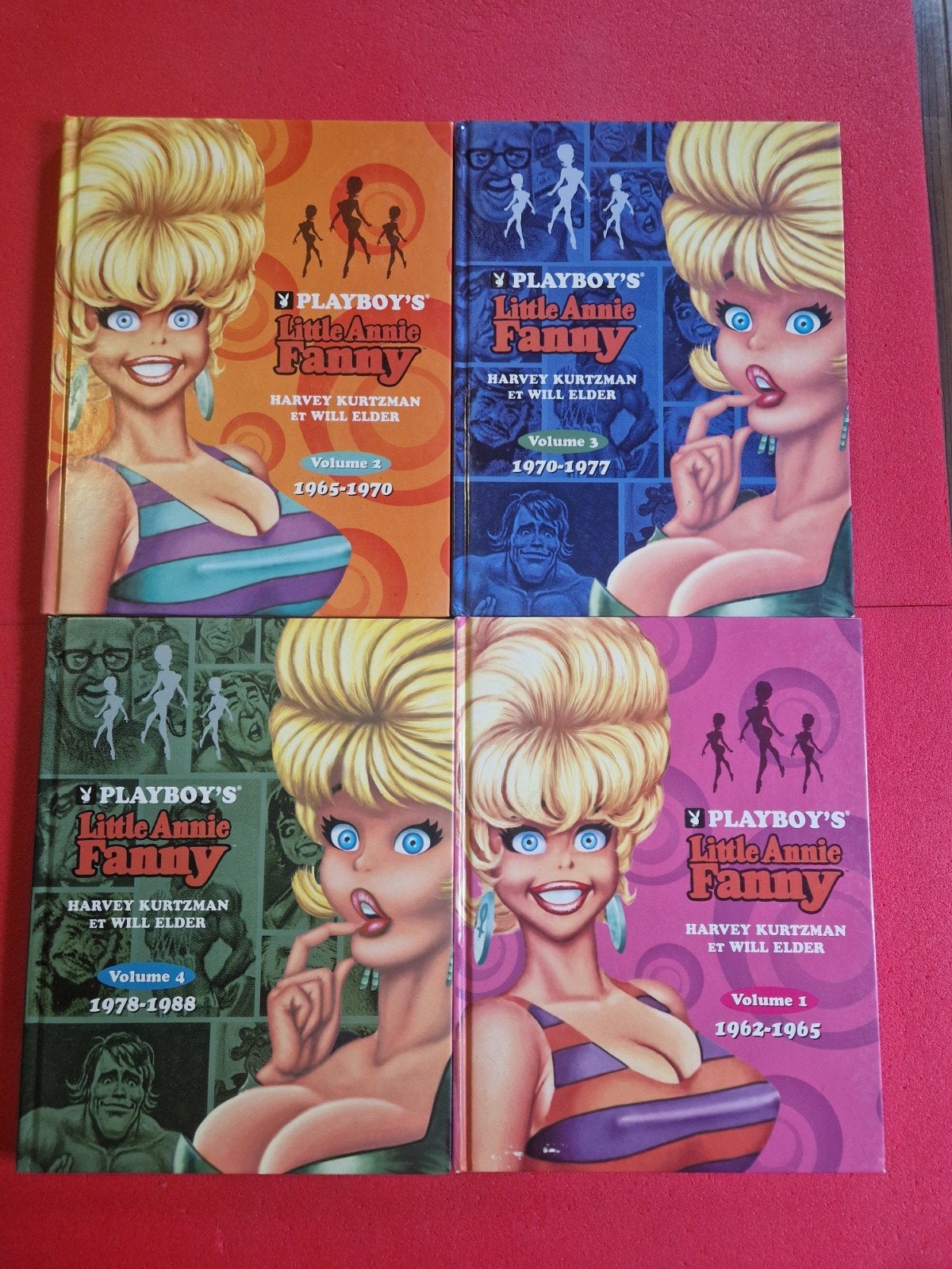 lot de 4 bd playboy little annie fanny (série intégrale), Enlèvement ou Envoi