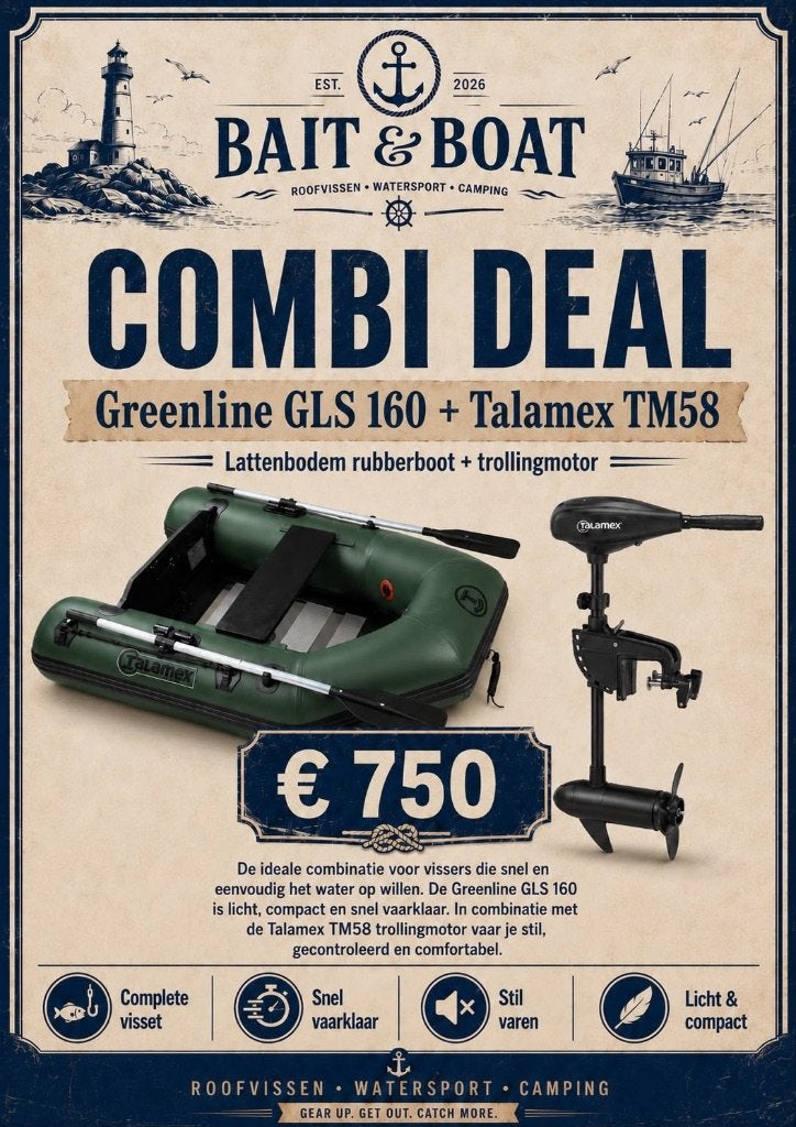 rubberboot, Watersport en Boten, Rubberboten, Ophalen, Elektrisch, Nieuw, Talamex