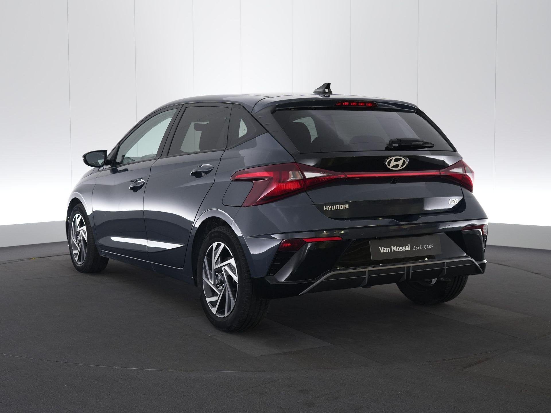 Hyundai i20 1.0 T-GDi 48V 7-DCT 74kW Techno, Auto's, Verwarmde buitenspiegels, Gebruikt, 1110 kg, 5 zetels