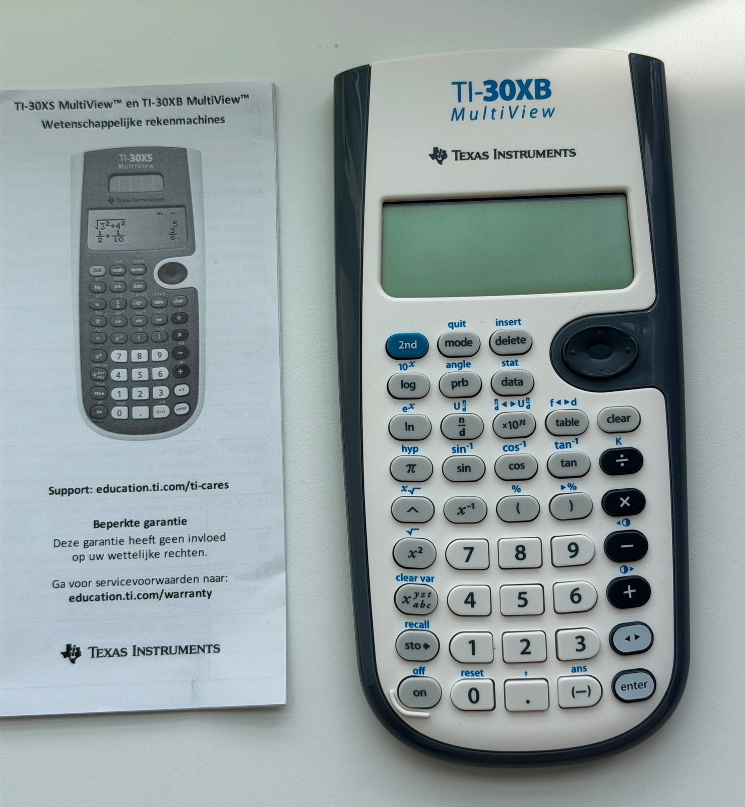 Texas Instruments Calculator, Ophalen of Verzenden, Zo goed als nieuw