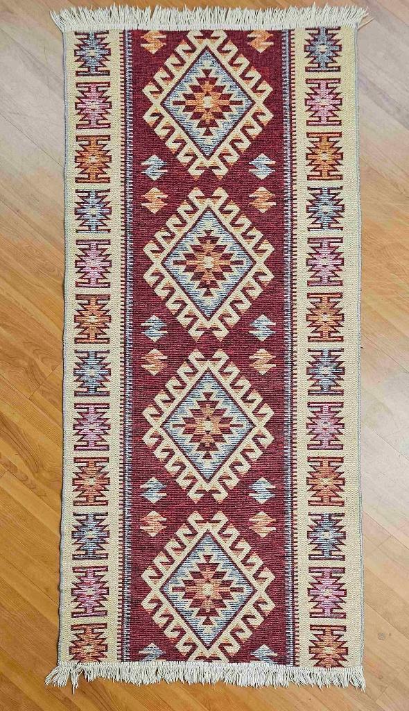 Kelim Vloerkleed 183/84 cm, Verzenden, Gebruikt, Meerkleurig, Overige stijlen
