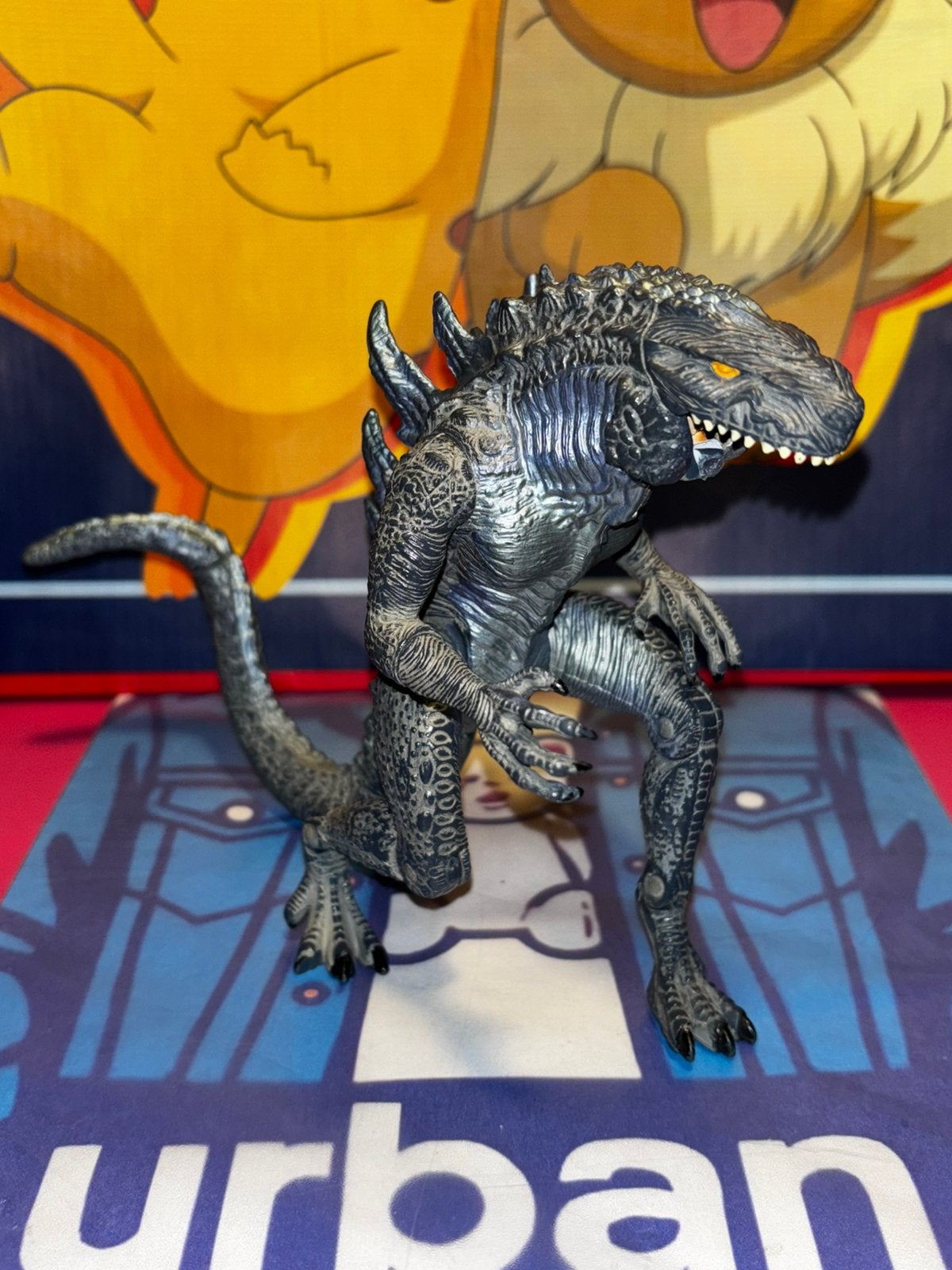 Godzilla-figuur uit 1998 - Trendmasters, Verzamelen, Poppetjes en Figuurtjes, Ophalen of Verzenden, Gebruikt