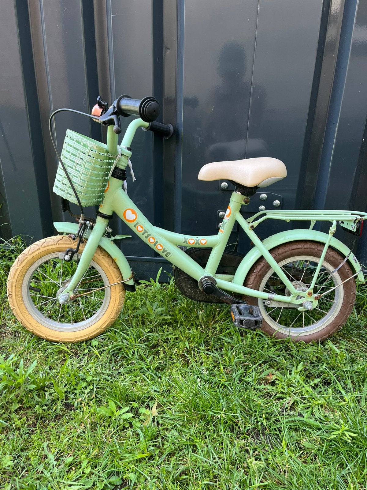 12 inch eerste fiets kind, Fietsen en Brommers, Ophalen, Gebruikt, Terugtraprem, Minder dan 16 inch