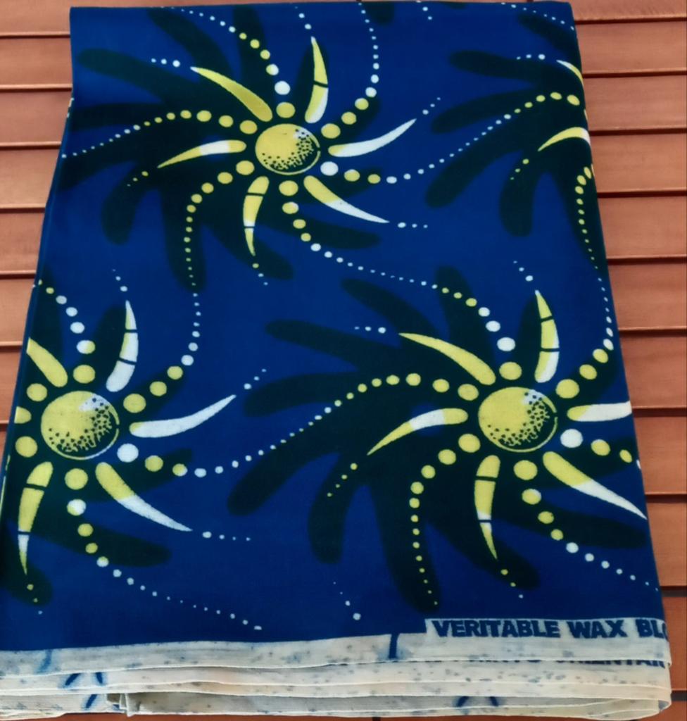 Impression à la cire sur tissu Orientar, Enlèvement