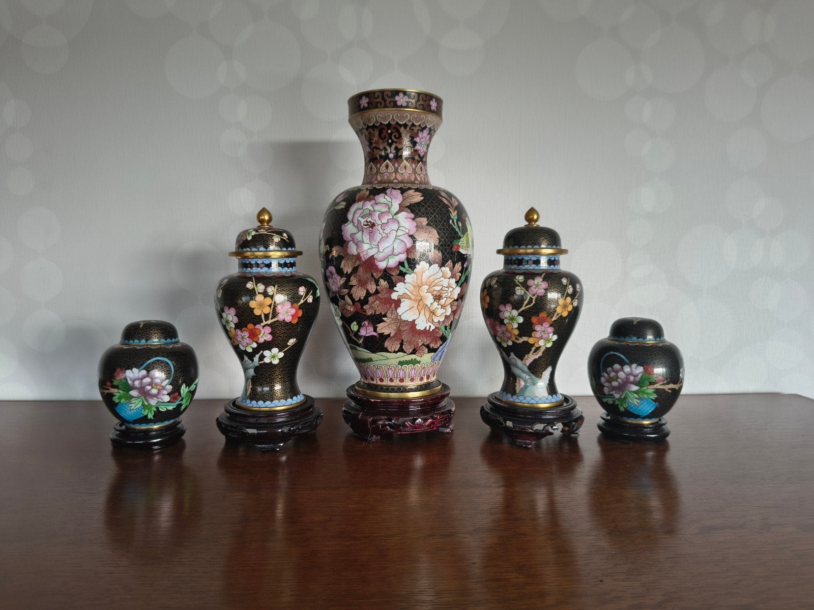 5 Chinese vazen en potten, Ophalen of Verzenden