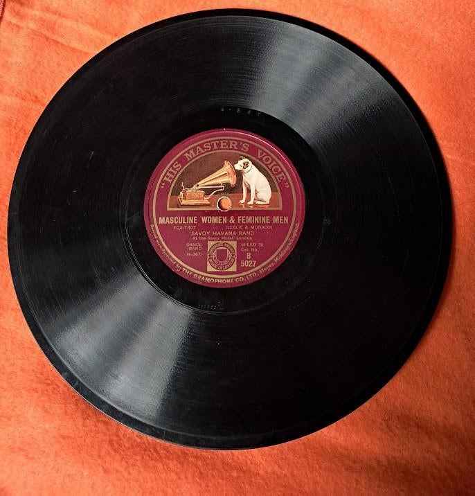 vieux disque gramophone 78 tours, Enlèvement, Audio et Vidéo