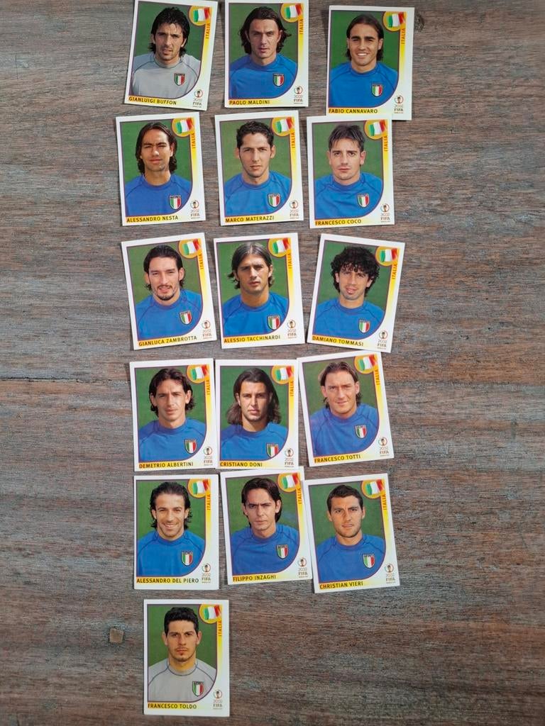 Panini World Cup 2002 Italië, Ophalen of Verzenden
