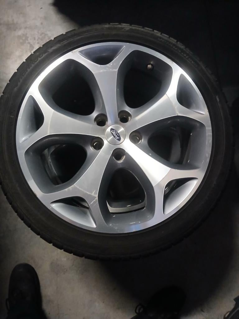 Velgen met bandenset ford st, Autos : Pièces & Accessoires, Pneus & Jantes, Enlèvement, Pneu(s)