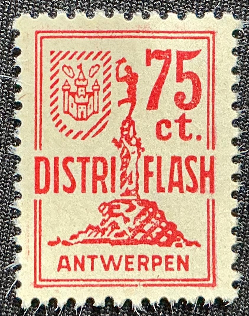 LOT A87. OBP: LO20. PRIVE POST ANTWERPEN. MNH. **, Orginele gom, Ophalen of Verzenden, Postfris, Postfris