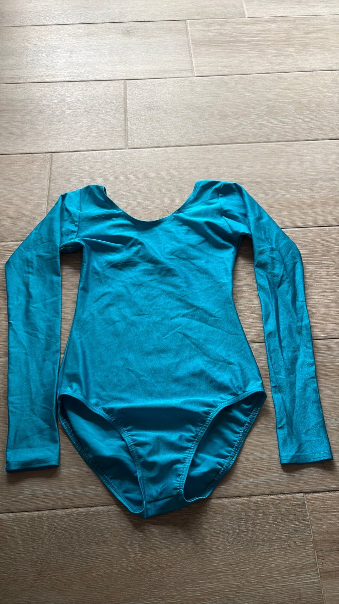 Maillot, Sport en Fitness, Turnen, Ophalen, Zo goed als nieuw, Blauw, Turnpak(je)