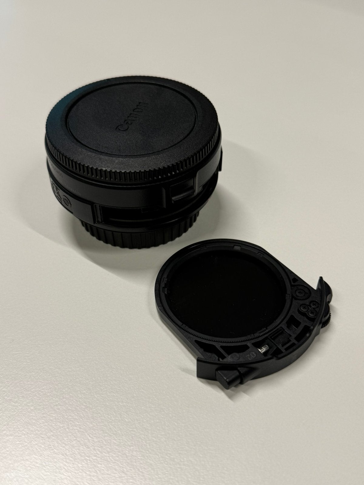 Canon-adapter voor drop-in filterhouder EF-EOS R+ vari ND, Audio, Tv en Foto, Ophalen, Gebruikt, ND-filter, Canon