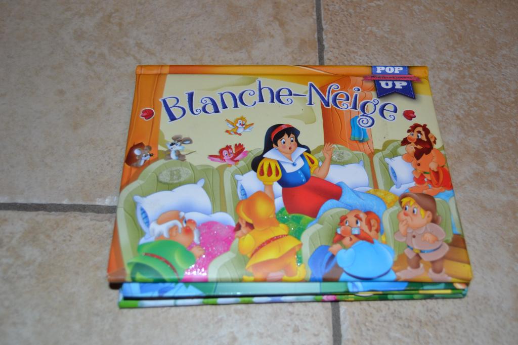 Livre pour enfants : Blanche neige, Enlèvement, Utilisé