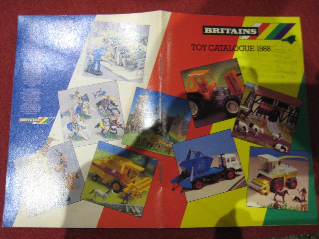 Vintage Britains speelgoed cataloog 1988, Kinderen en Baby's, Verzenden, Zo goed als nieuw