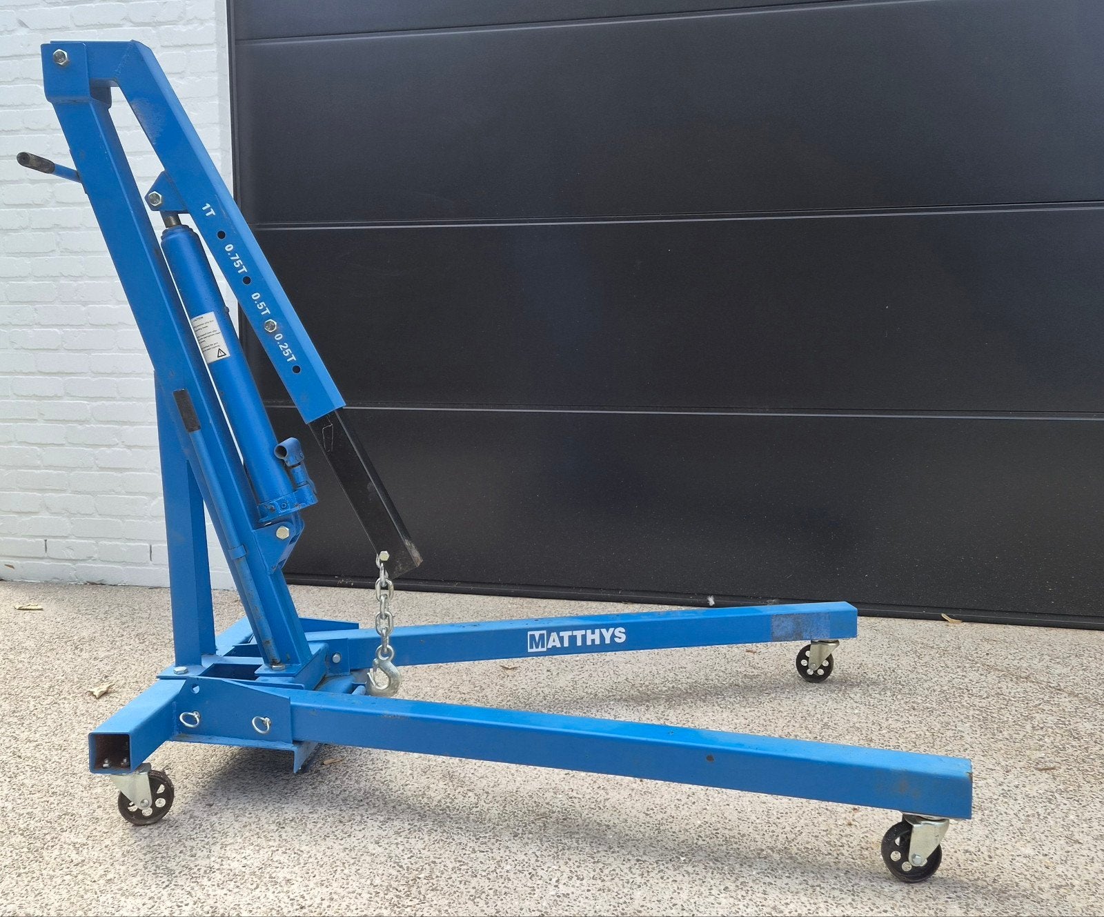 garagekraan, werkplaatskraan 1 ton, Auto diversen, Ophalen