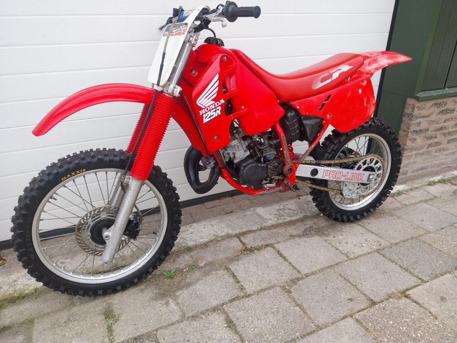 honda cr125 1989 atac cr125 classic 125cc orgineele staat, Gebruikt, Particulier, 1 cilinder, Crossmotor