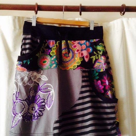 Rok Desigual met zakken T.s, Kleding | Dames, Rokken, Meerkleurig, Ophalen of Verzenden, Zo goed als nieuw, Maat 36 (S)