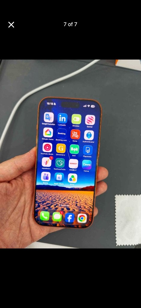 iPhone 17 Pro Orange cosmic 256 Gb, Télécoms, 256 GB, Enlèvement ou Envoi, Autres modèles, Comme neuf