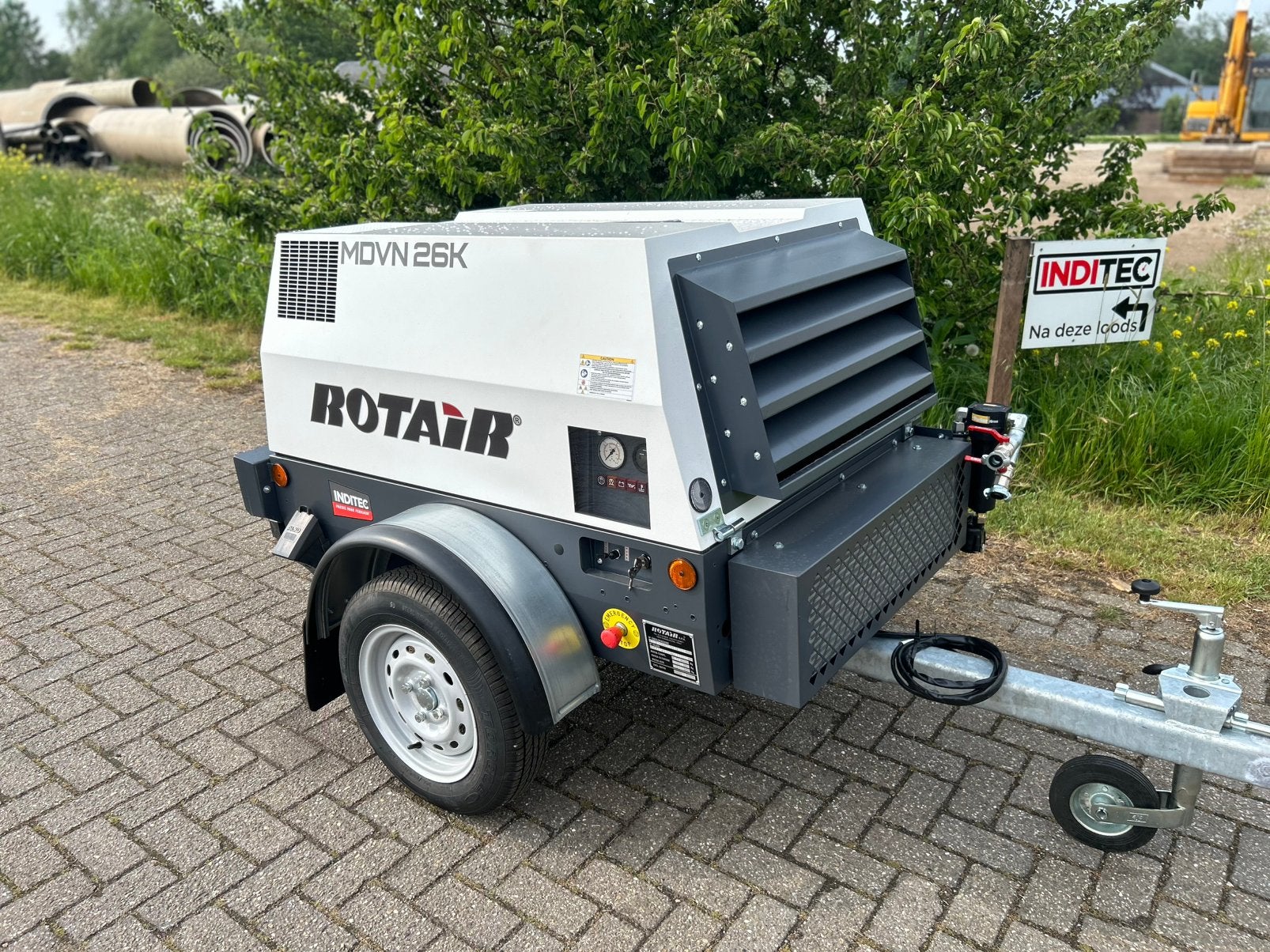 Rotair Mobiele compressor met nakoeler kopen?, Enlèvement ou Envoi