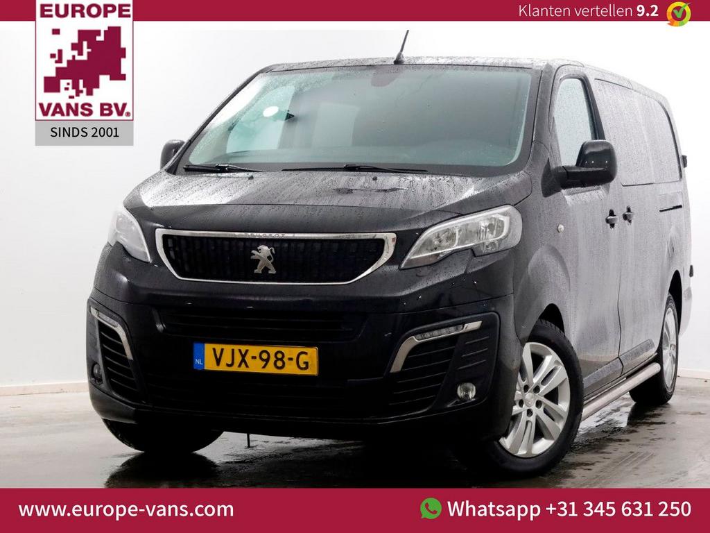 Peugeot Expert 2.0 BlueHDI 120pk Automaat L3 Premium D.C. Na, Auto's, Bestelwagens en Lichte vracht, Automaat, Zwart, Bedrijf