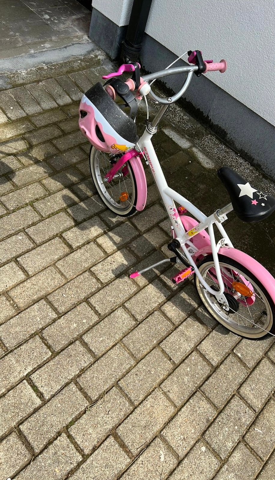Decathlon kinderfiets roze 40 euro, Fietsen en Brommers, Ophalen, Gebruikt, 24 inch