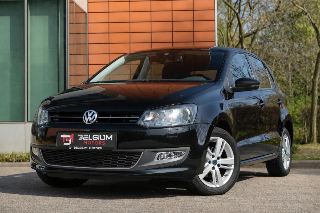 Volkswagen Polo 1.2i Match - Stoelverwarming - 1 eigenaar, Auto's, Voorwielaandrijving, Stof, Zwart, 1198 cc