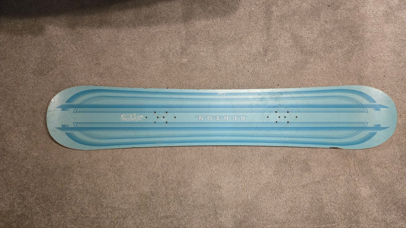 Burton Twin 49 - VINTAGE, Sports & Fitness, Enlèvement ou Envoi, Utilisé, Planche
