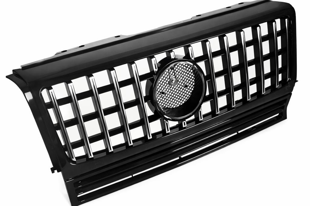 W464 Sport Grille Style Zwart Chroom Mercedes W463 90-12, Ophalen