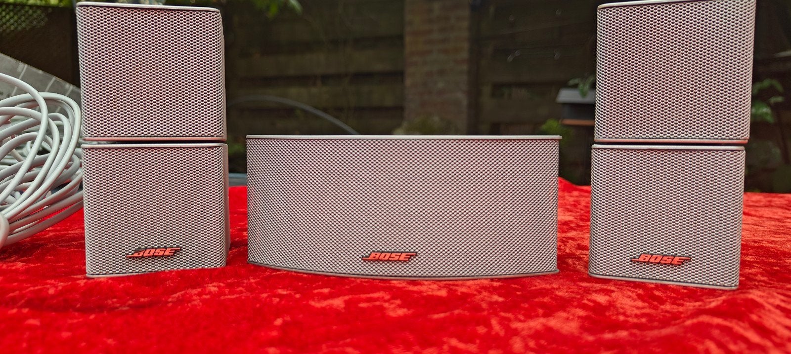 Bose Jewel luidsprekers 3x met originele luidsprekerkabels, Audio, Tv en Foto, Ophalen of Verzenden