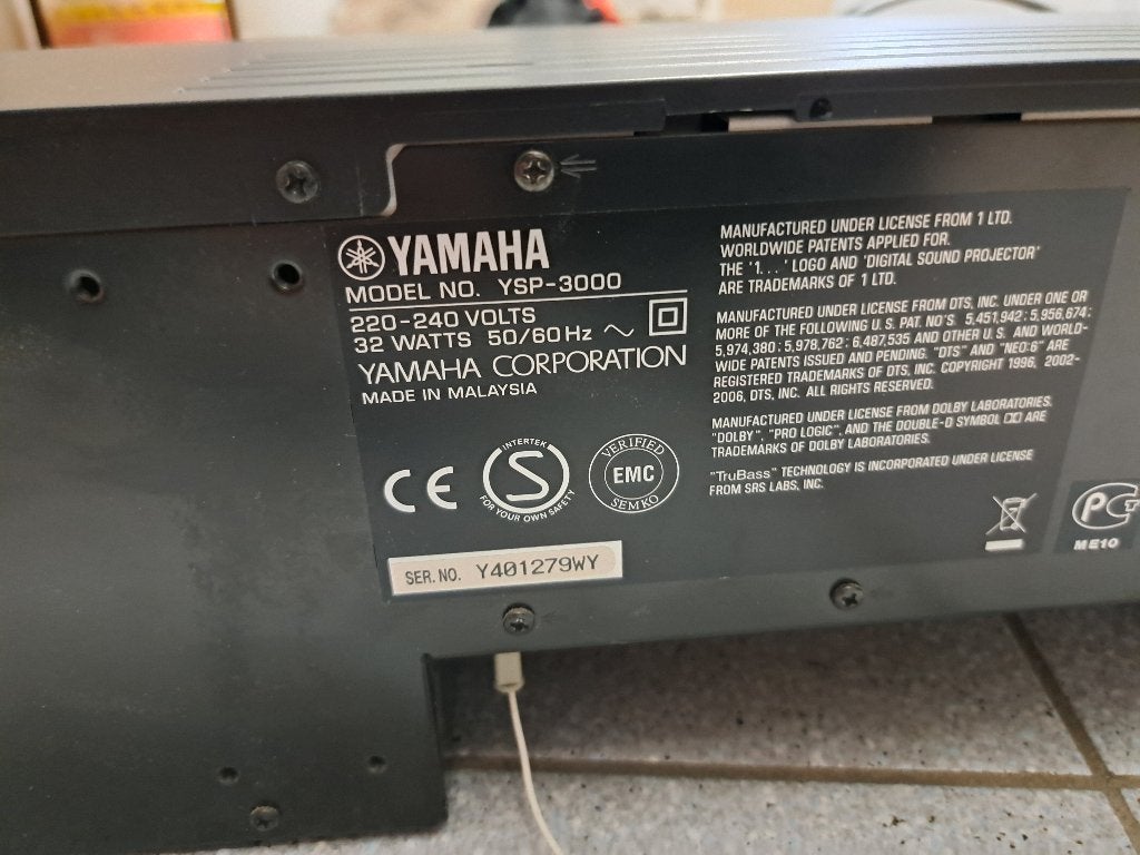 soundbar, Audio, Tv en Foto, Ophalen, Zo goed als nieuw