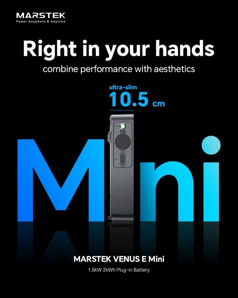 Marstek Venus E MINI 2kWh, Ophalen of Verzenden, Nieuw, Oplaadbaar