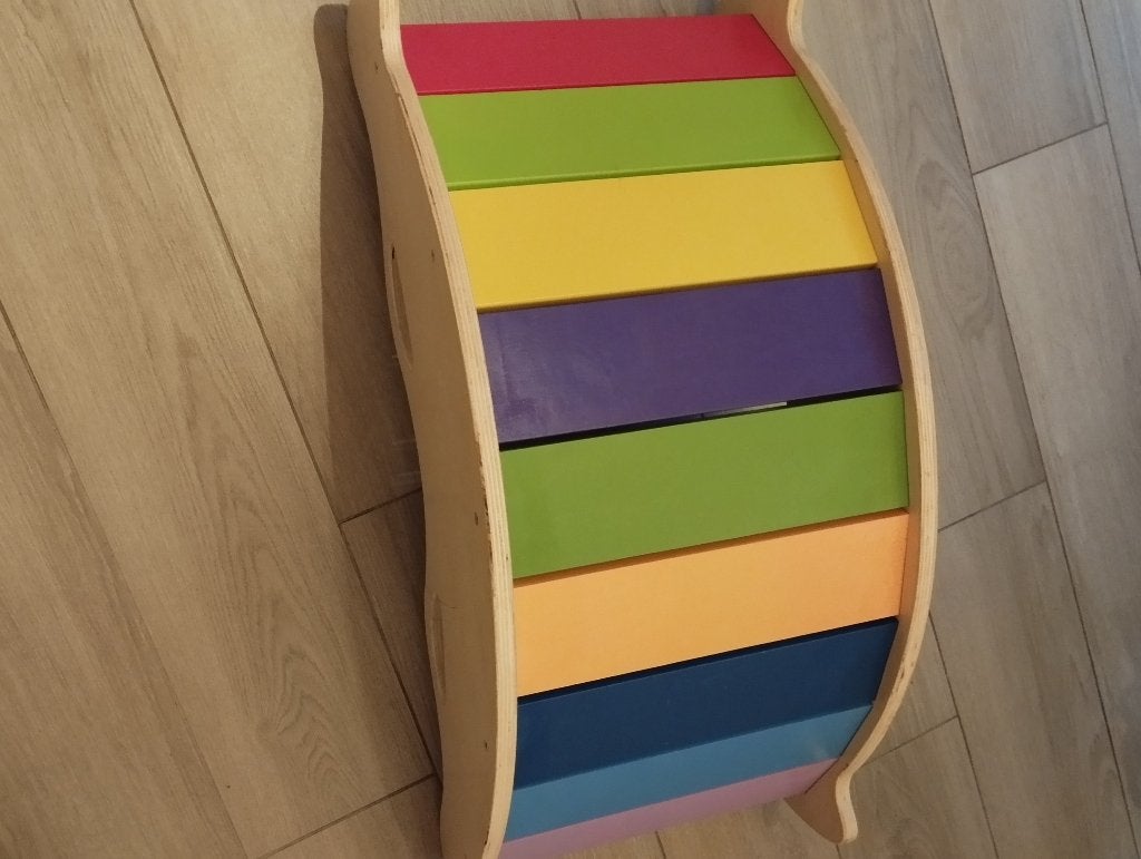 Houten wip, Kinderen en Baby's, Ophalen, Zo goed als nieuw